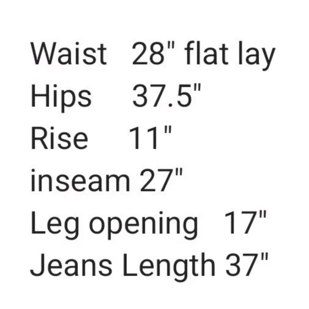 Democracy Utility Cargo Jeans Straight Leg Cuffed Hem High-rise Ab Solution 4 - Picture 4 of 12